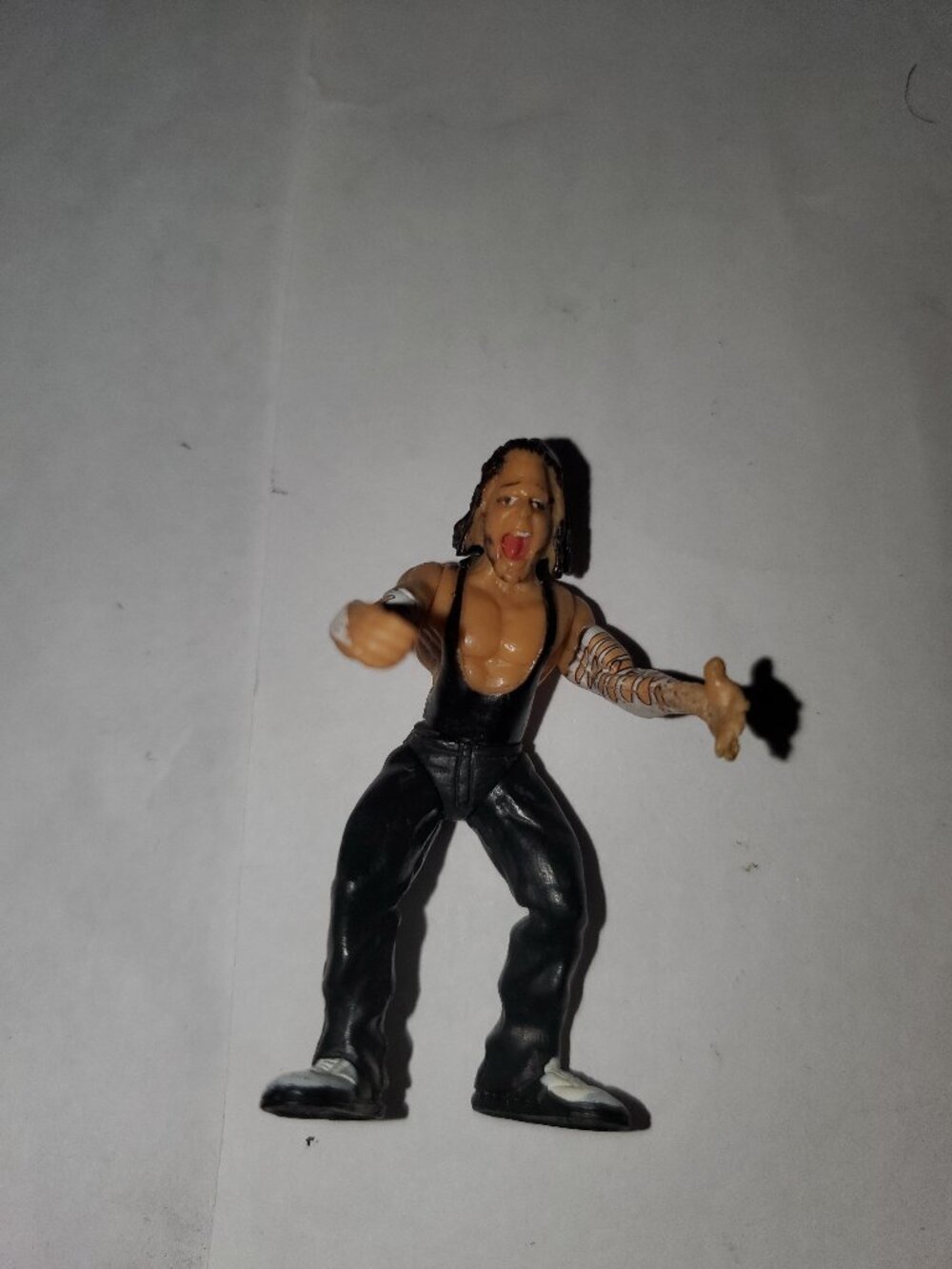 USED MINI 2000 JEFF HARDY WWE WWF MINI ACTION FIGURE WRESTLER
